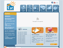 Tablet Screenshot of ficfeliz.org.br